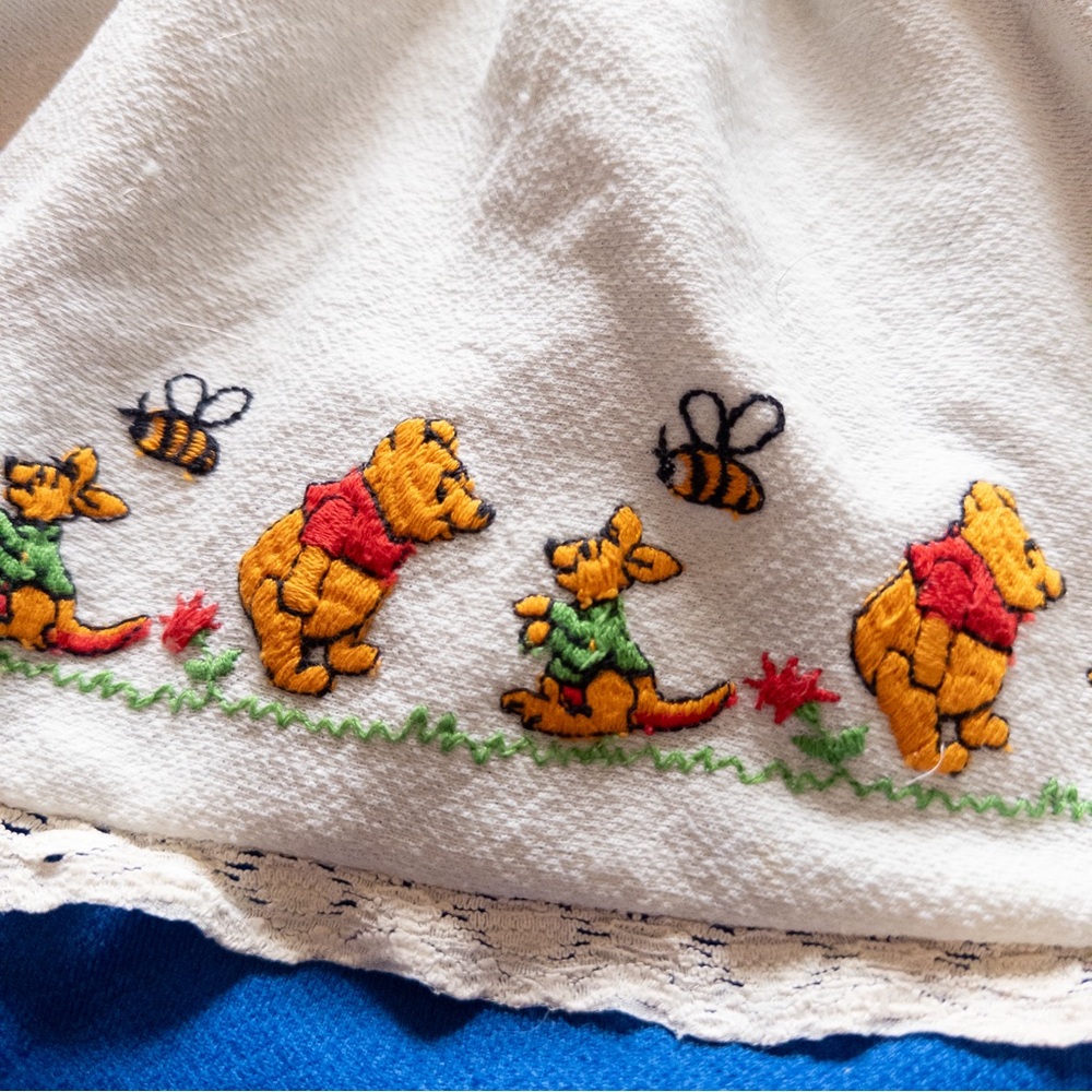 Vintage Blue Dress with Winnie the Pooh Design - Picture 5 of 6